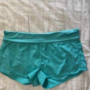 Hurley Aqua swimsuit Coverup  shorts
